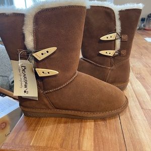 Bear paw tan boots brand new